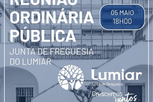 Reunião Ordinária Pública da Junta de Freguesia do Lumiar – 5 de maio